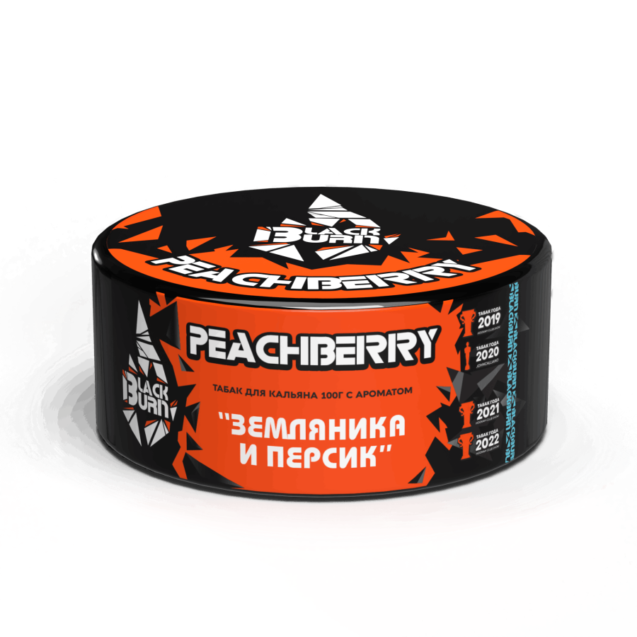 Black Burn PeachBerry (Земляника и Персик), 100 гр
