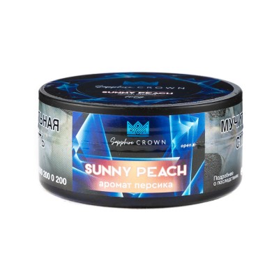 Sapphire Crown с ароматом Sunny Peach (Персик), 100 гр