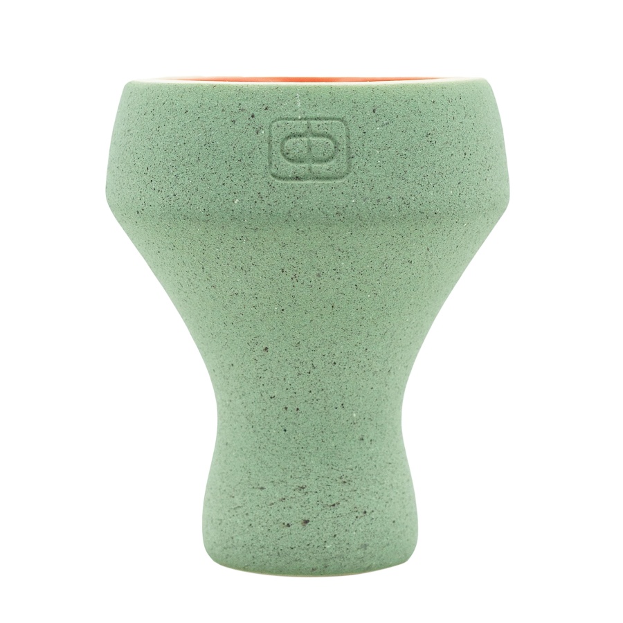 Чаша Форма Турка Бетон Зеленый / Красный