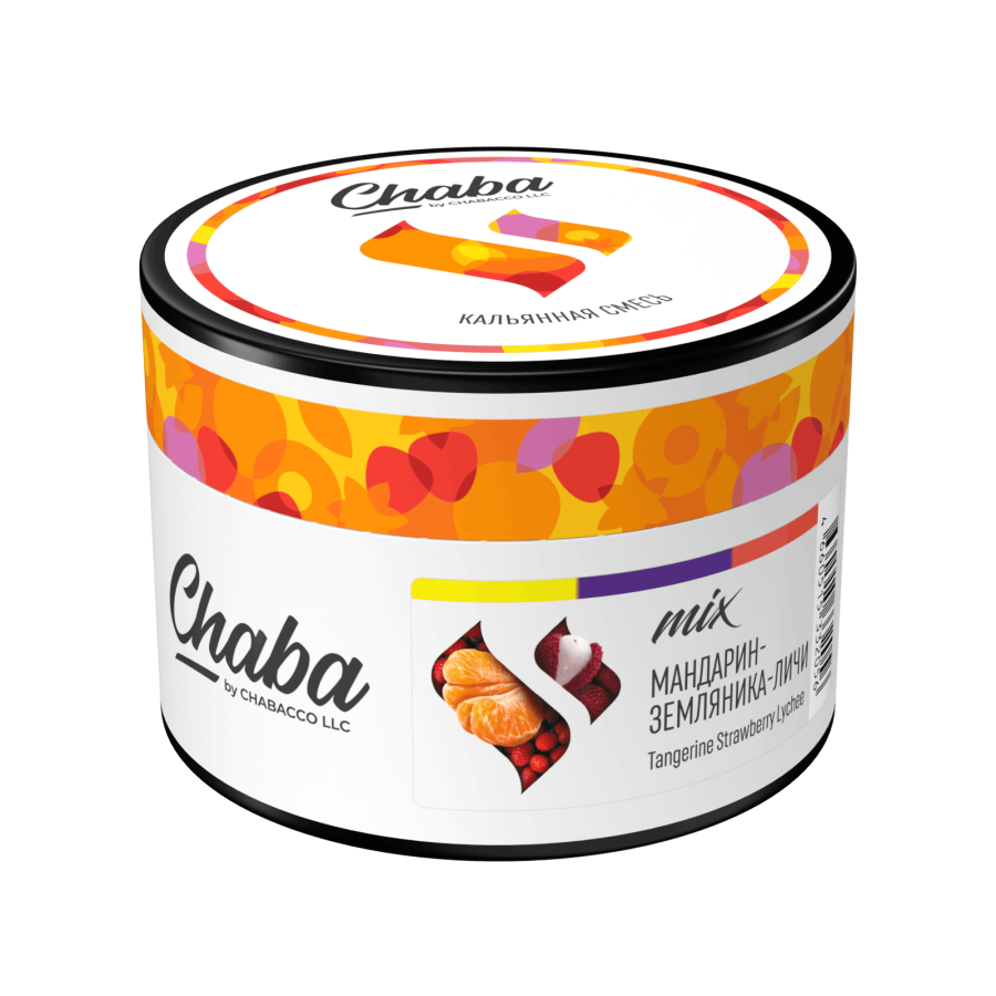 Chaba Mix Tangerine Strawberry Lychee (Мандарин-земляника-личи), 40 гр