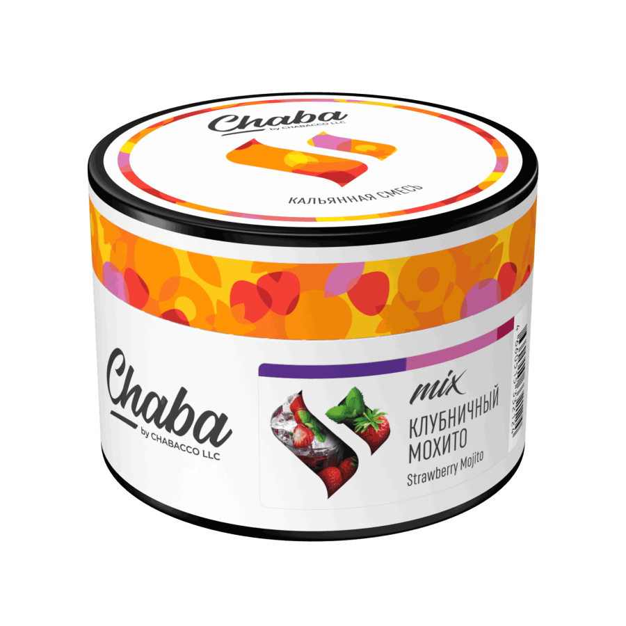 Chaba Mix Strawberry Mojito (Клубничный Мохито), 40 гр