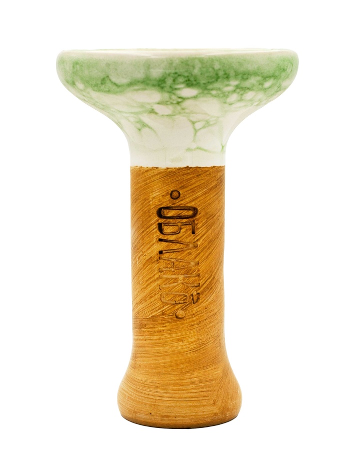 Чаша Облако Glaze Phunnel M - Бело-зелёный мрамор