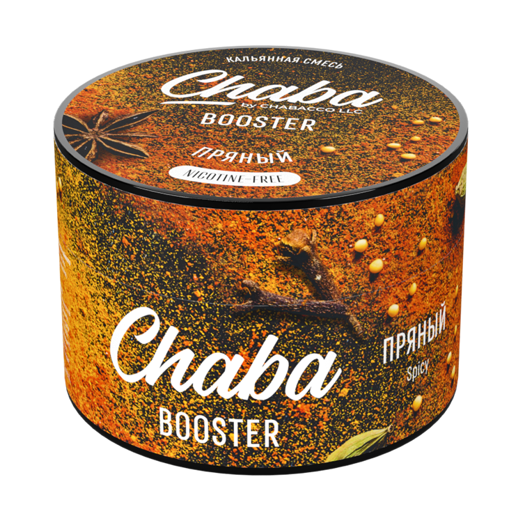 Chaba БМ Booster Spicy (Пряный) Nicotine Free 50 гр