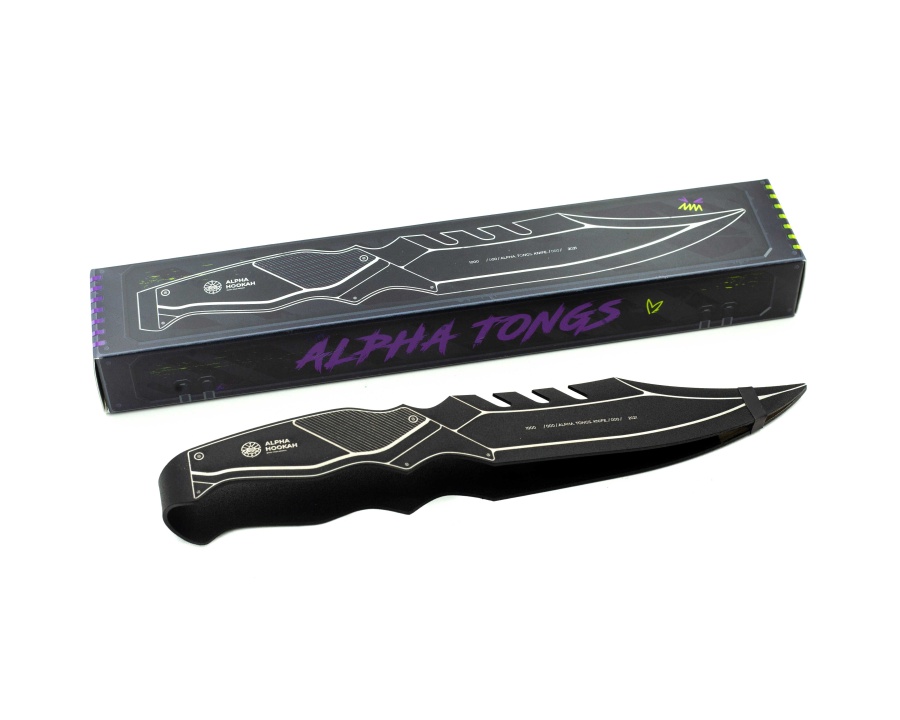 Щипцы Alpha Hookah Tongs - Military Modern
