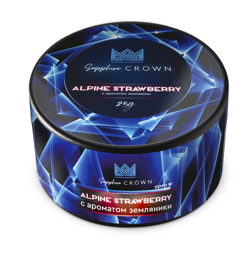 Sapphire Crown с ароматом Alpine Strawberry (Земляника), 25 гр