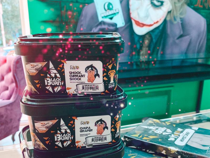 Три новых вкуса Black Burn совместно с КМТМ