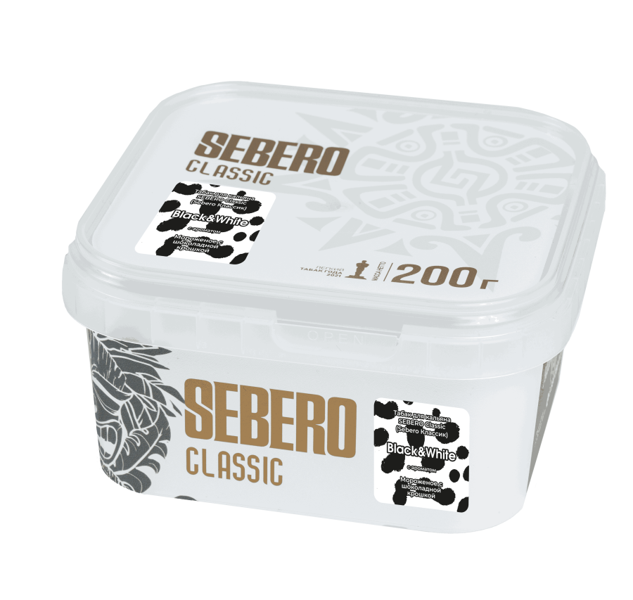 Sebero с ароматом Мороженое с шоколадной крошкой (Black&white), 200 гр