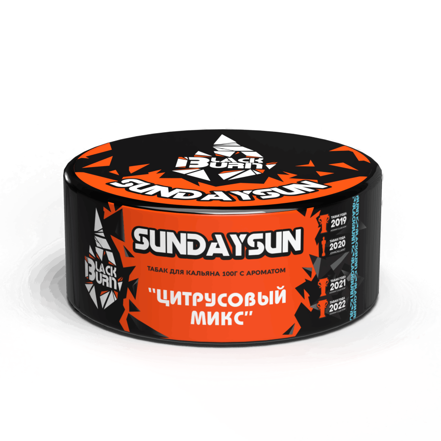 Black Burn Sundaysun (Цитрусовый Микс), 100 гр