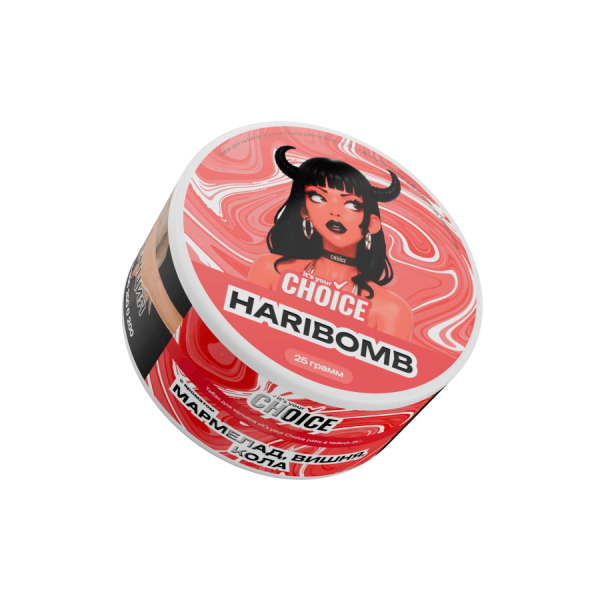 CHOICE Haribomb (Мармелад, вишня, кола), 25 гр