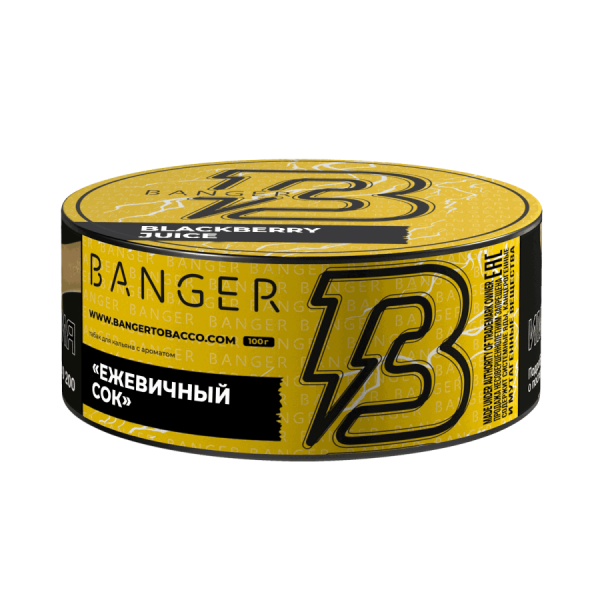 Banger Blackberry Juice (Ежевичный сок), 100 гр