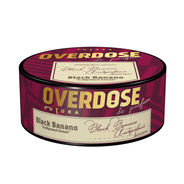 Overdose Black Banano (Амбровый банан), 100 гр