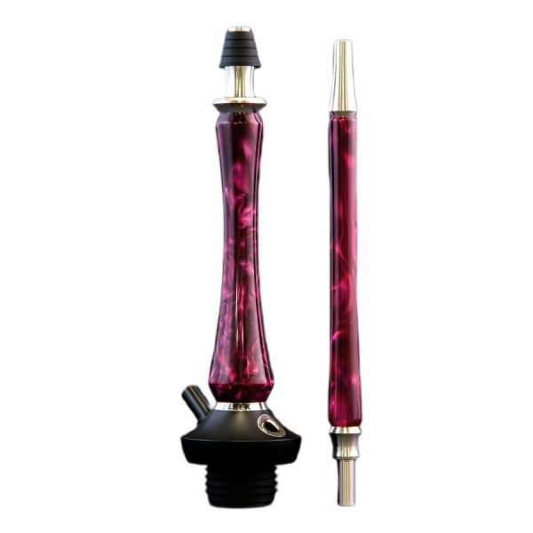 Кальян UNION Sleek РЕСТ Акрил (Фиолетово-Красный)