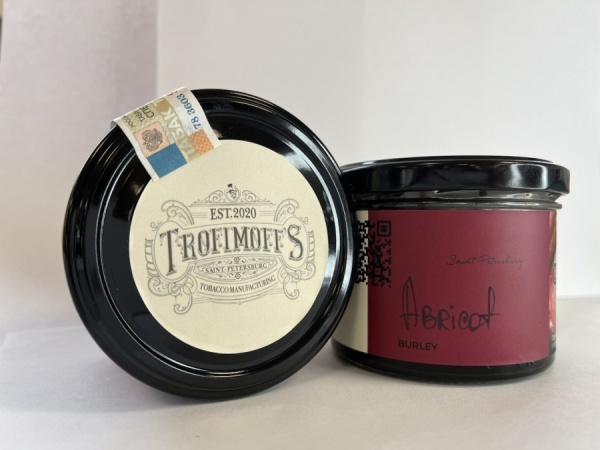 Табак для кальяна "Trofimoff"s" burley Abricot (Спелый Абрикос), 125гр