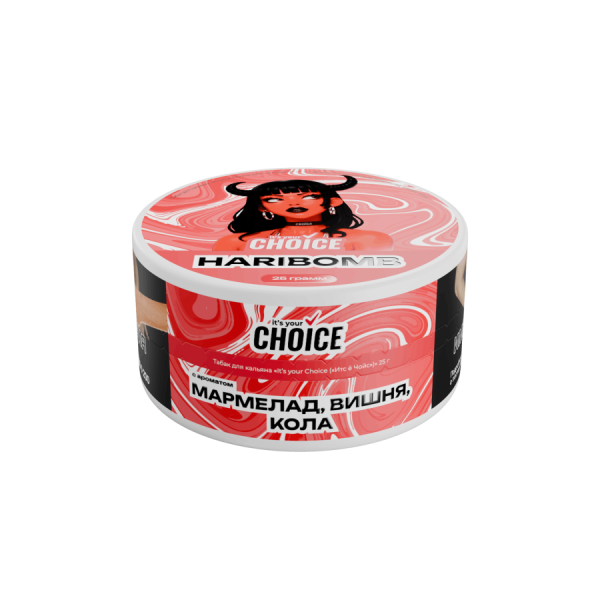CHOICE Haribomb (Мармелад, вишня, кола), 25 гр