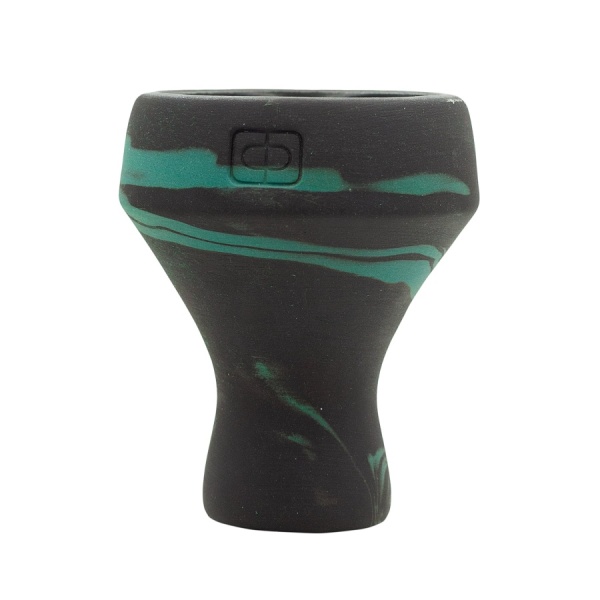 Чаша Форма Турка + черн. глазурь "Изумруд"