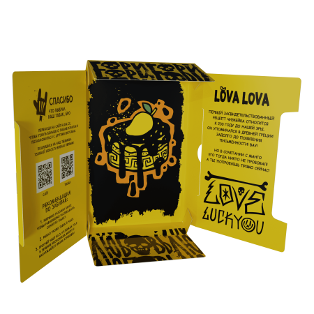 HLGN Hard - LOVA-LOVA (Манговый чизкейк), 25 гр