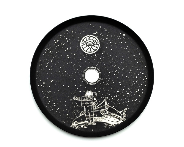 Дизайнерское блюдце плоское Alpha Hookah 11