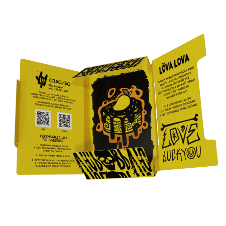 HLGN Hard - LOVA-LOVA (Манговый чизкейк), 25 гр