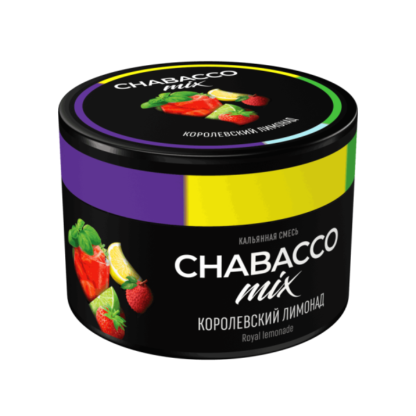 Chabacco Mix Royal lemonade (Королевский лимонад), 40 гр