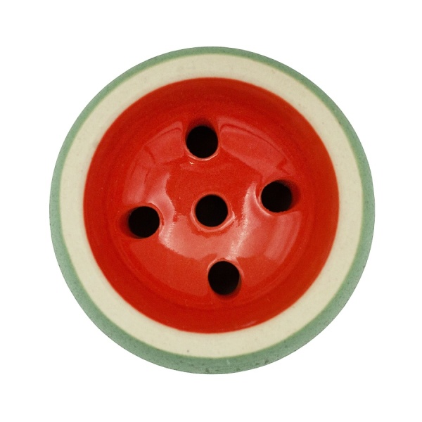 Чаша Форма Турка Бетон Зеленый / Красный