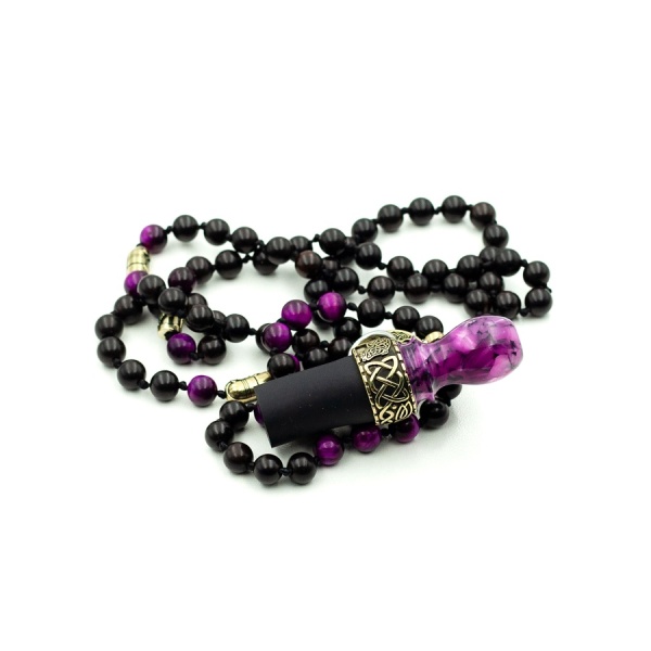 Индивидуальный мундштук (персональный) CVP c бусами