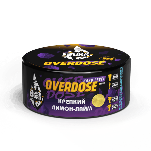 Black Burn Overdose (Лимон, лайм), 100 гр