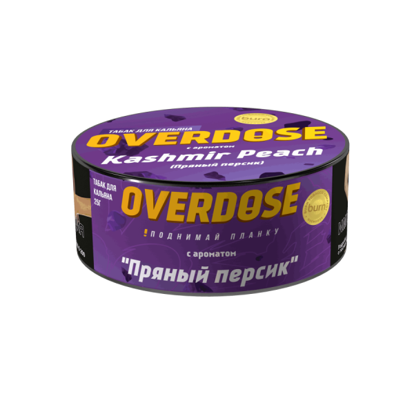 Overdose Kashmir Peach (Пряный персик), 25 гр
