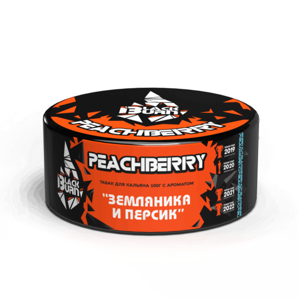 Black Burn PeachBerry (Земляника и Персик), 100 гр