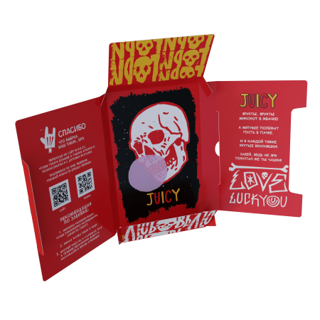 HLGN Hard - Juicy (Фруктовая жвачка), 25 гр