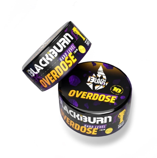Black Burn Overdose (Лимон, лайм), 25 гр