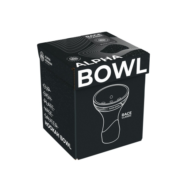 Чаша ALPHA BOWL - Race classic Black Matte